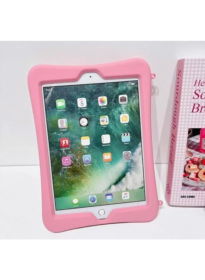 rhode 3D Lipstick Make-up Silicone Case For iPad 6th/5th Generation Case (9.7-inch, 2018/2017), iPad Pro 9.7 inch 2016, Air 2 / Air 1 Gen (lip Gloss + Rope included) - Image 4